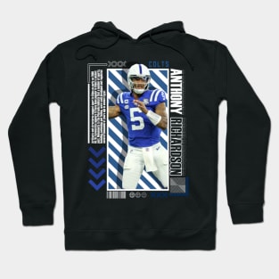 Anthony Richardson Paper Poster Version 10 Hoodie